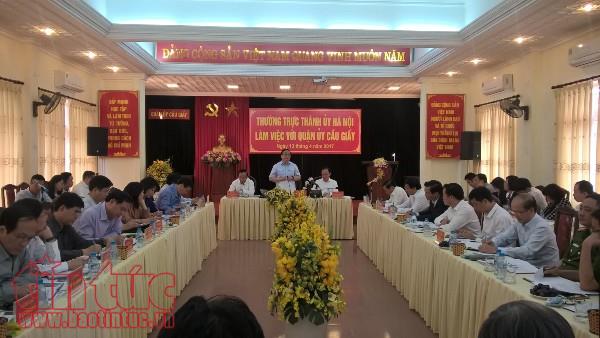 Bí thư Thành ủy Hà Nội đếm được 4 quán phở rong trên phố Tràng Thi ảnh 1